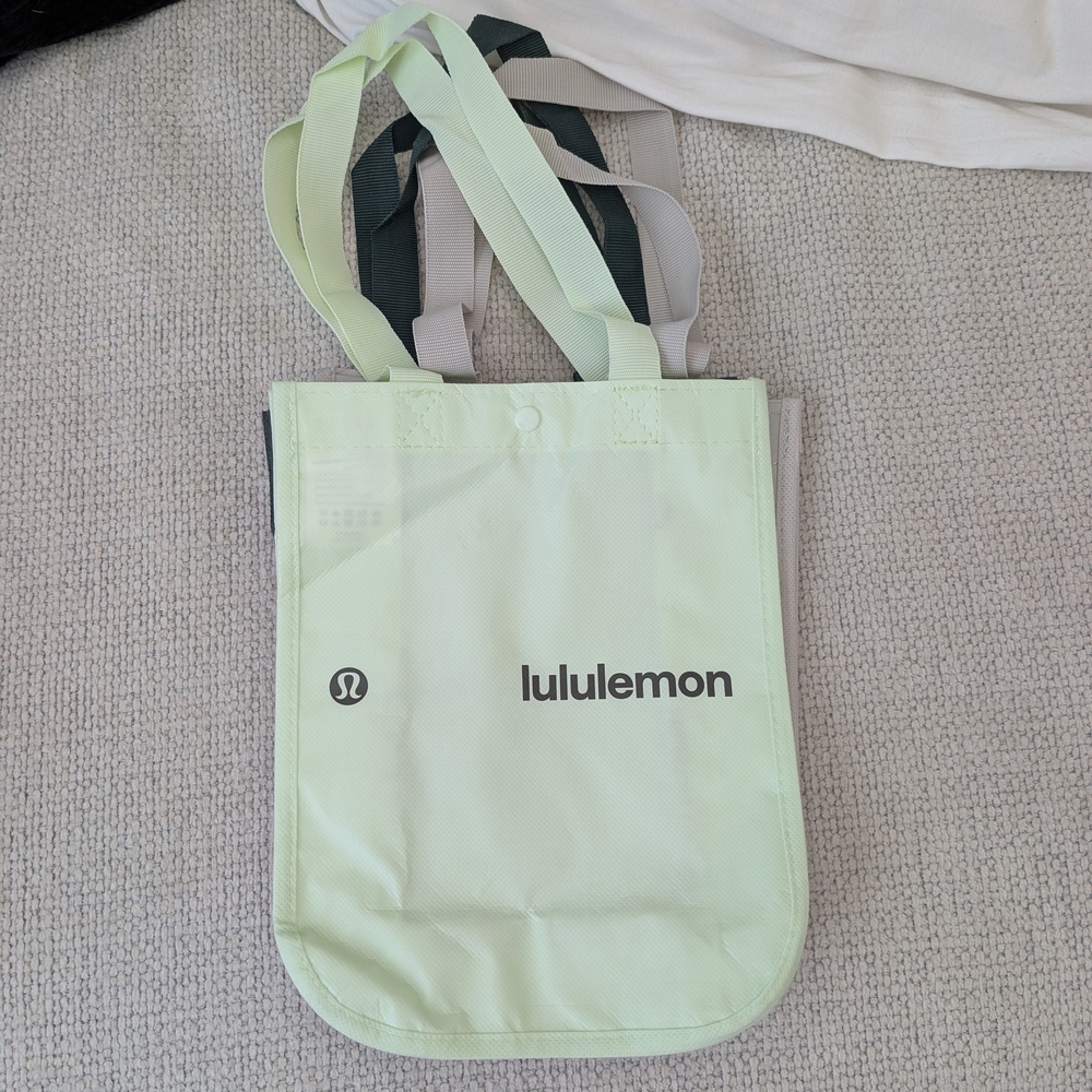 Lululemon Reusable Shopping Bags Set - FULL SET - Picture 4 of 6